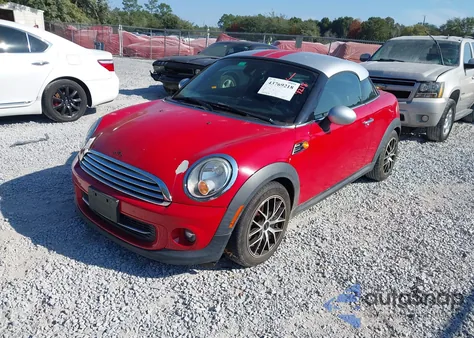 2012 Mini Cooper from USA, damaged, VIN WMWSX1C51CT163855